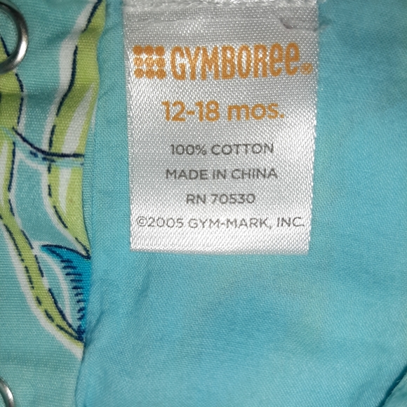 Vintage Gymboree Splash Under The Sea Print Romper - Picture 5 of 5